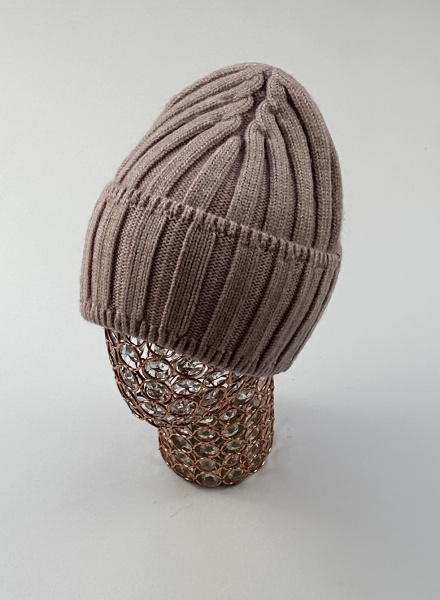 Шапка Ева Резец (т.розовый)